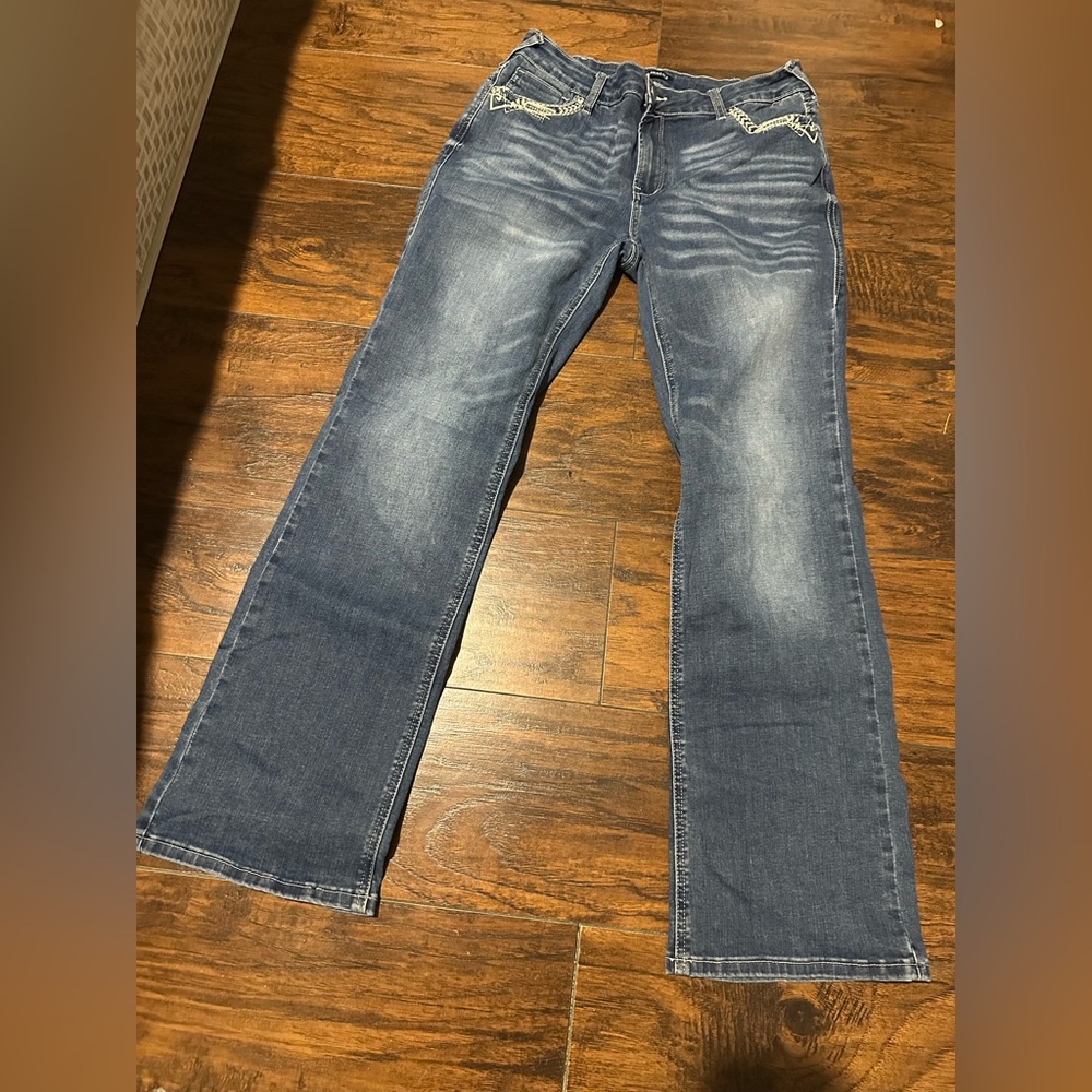 Chic Blue Flare Women's Jeans